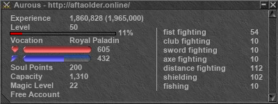 Signature for player Aurous