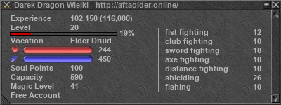 Signature for player Darek Dragon Wielki