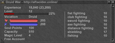 Signature for player Druid War