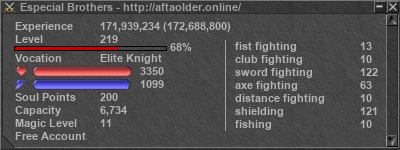 Signature for player Especial Brothers