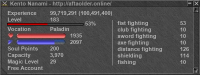 Signature for player Kento Nanami