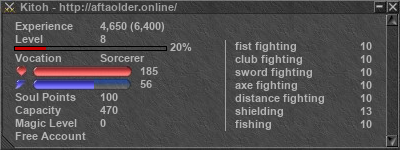 Signature for player Kitoh