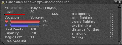 Signature for player Lalo Salamanca