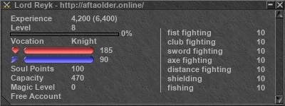 Signature for player Lord Reyk