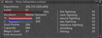 Signature for player Merlin