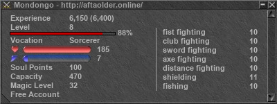 Signature for player Mondongo