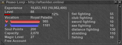 Signature for player Peaso Lonji