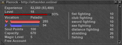 Signature for player Pierock