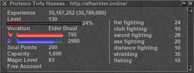 Signature for player Proteico Tofu Huesas