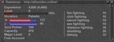 Signature for player Rastaman