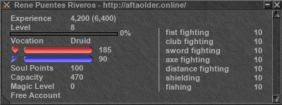 Signature for player Rene Puentes Riveros