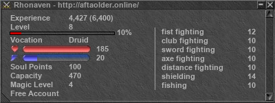 Signature for player Rhonaven