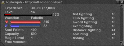 Signature for player Rubenjah