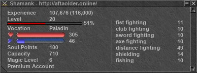 Signature for player Shamank