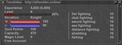 Signature for player Tenshikai