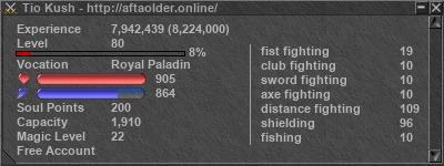 Signature for player Tio Kush