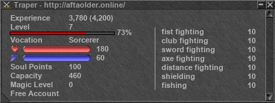 Signature for player Traper