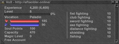 Signature for player Volt