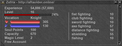 Signature for player Zefrix