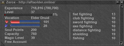 Signature for player Zerox