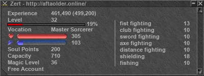 Signature for player Zert